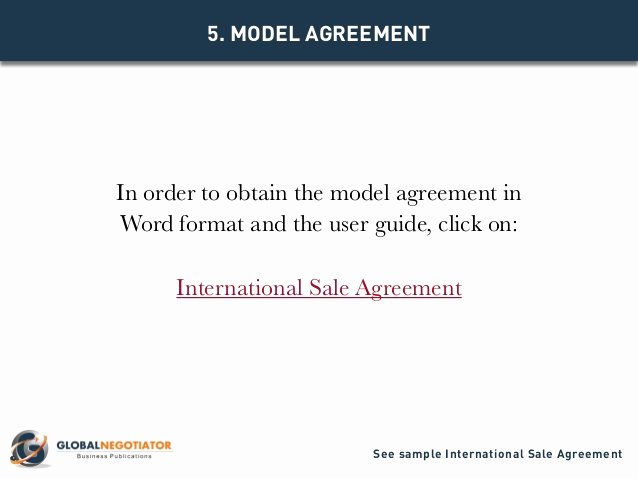 Manufacturers Rep Agreement Sample Inspirational International Sale Agreement Template