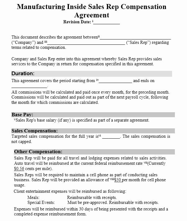 Manufacturers Rep Agreement Sample Lovely 13 Free Sample Reseller Agreement Templates Printable