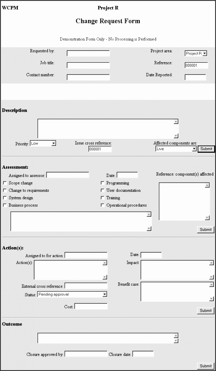 Marketing Project Request form Template Best Of 9 Sample order form Definition Sampletemplatess