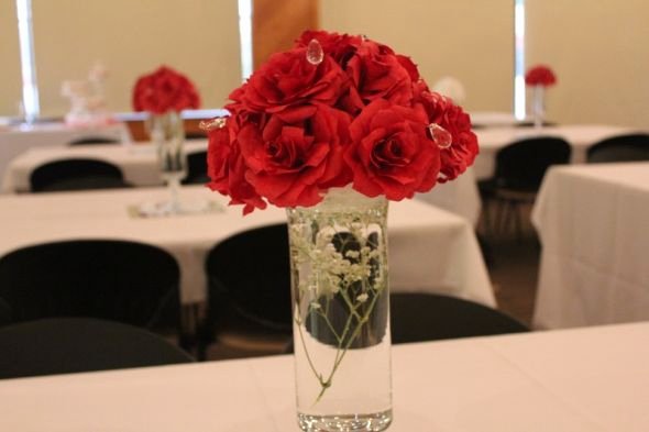 Martha Stewart Coffee Filter Roses Beautiful Centerpieces for My Little Brothers Wedding