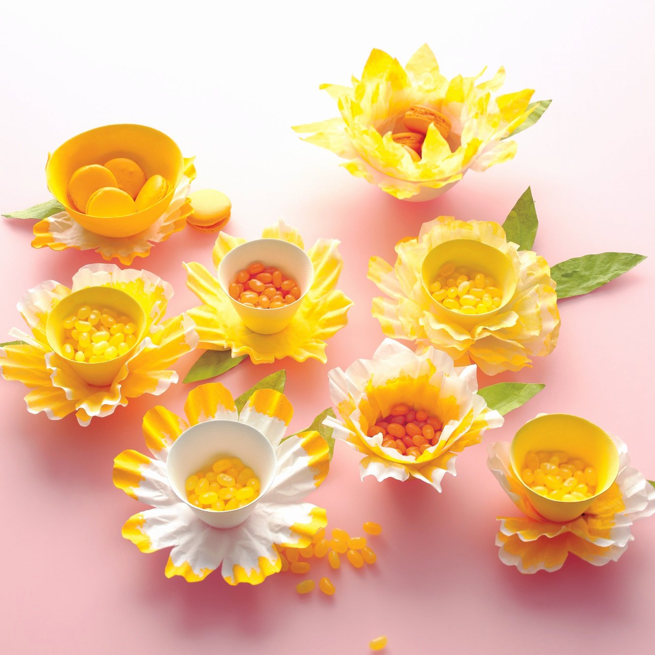 Martha Stewart Coffee Filter Roses Inspirational Spring Flower Bowl
