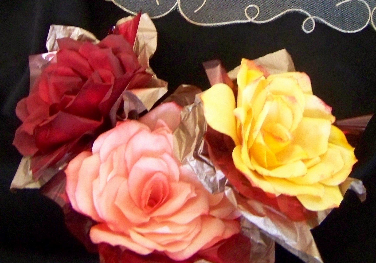 Martha Stewart Coffee Filter Roses Unique Roses From Coffee Filters · A Bouquet · Dyeing Papercraft