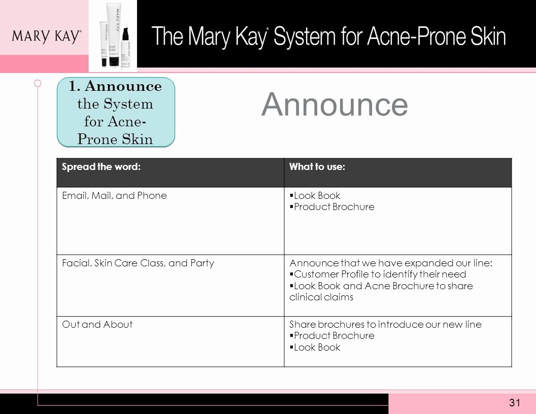 Mary Kay Customer Profile Template Lovely the Mary Kay System for Acne Prone Skin Please Note This