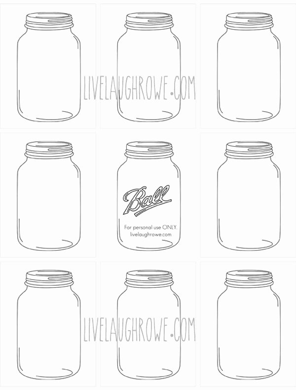 Mason Jar Tags Template Elegant Microsoft Word Jars for Craftingcx