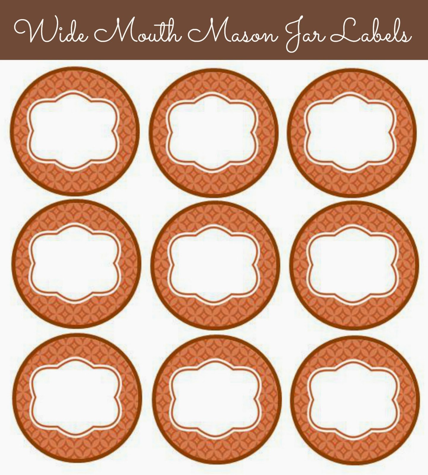 Mason Jar Tags Template Unique 56 Cute Mason Jar Labels