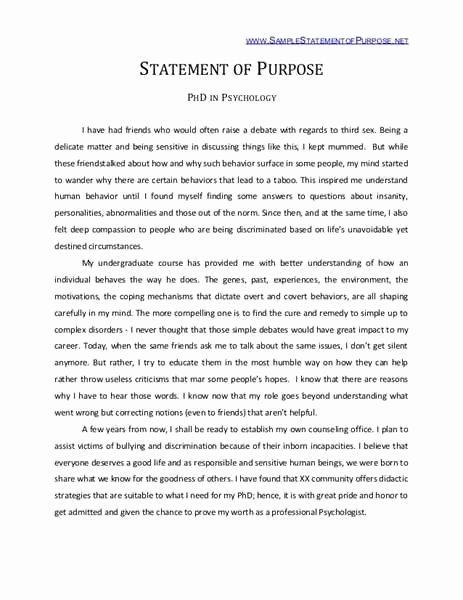 Master Degree Essay Examples Fresh Writing Statement Of Purpose for Master Degree