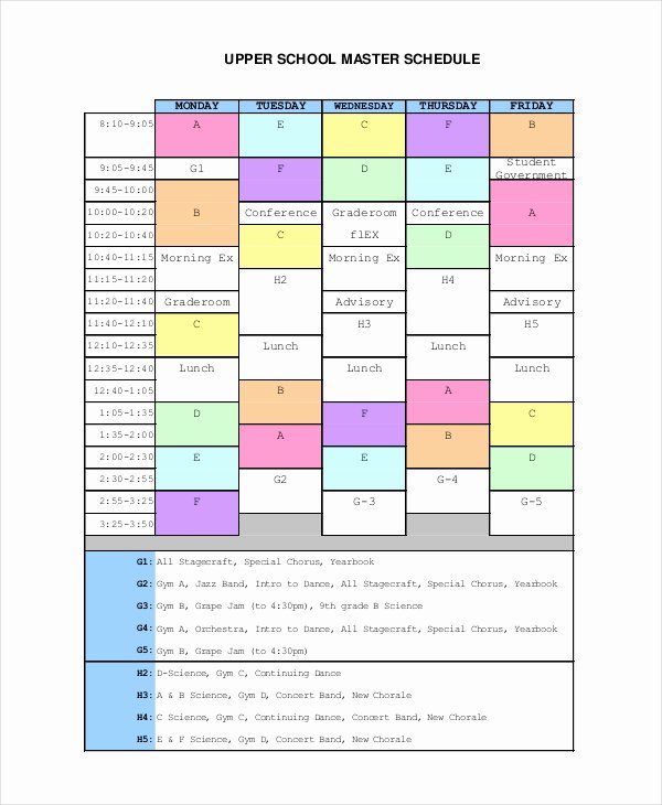 Master Production Schedule Template Excel Fresh Master Schedule Template Excel