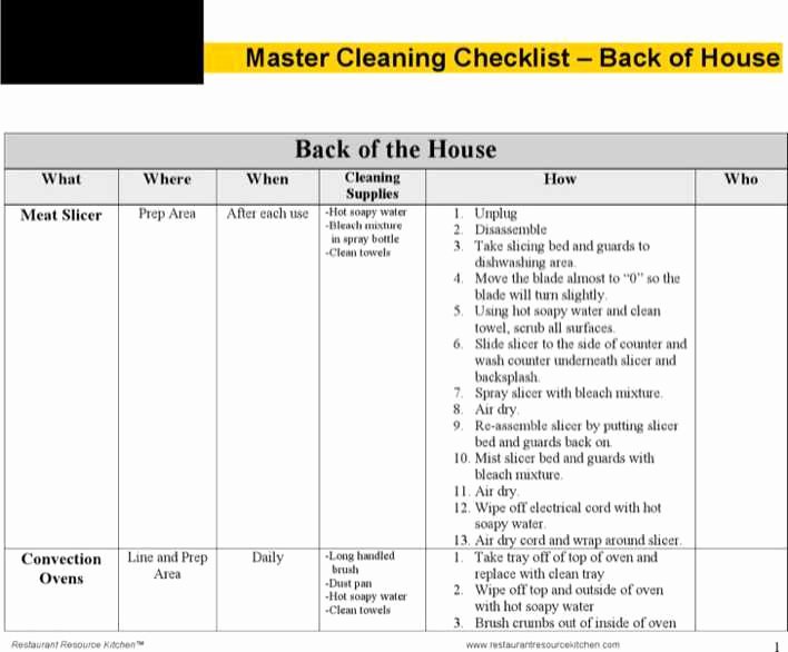 Master Schedule Template Fresh Download Master Cleaning Schedule Template for Free