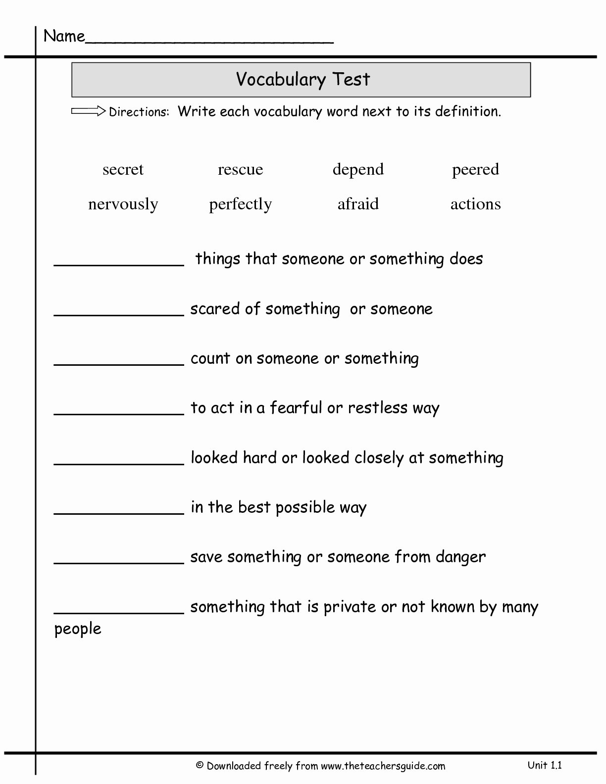 Matching Test Template Microsoft Word Awesome 6 Quiz Templates Excel Pdf formats