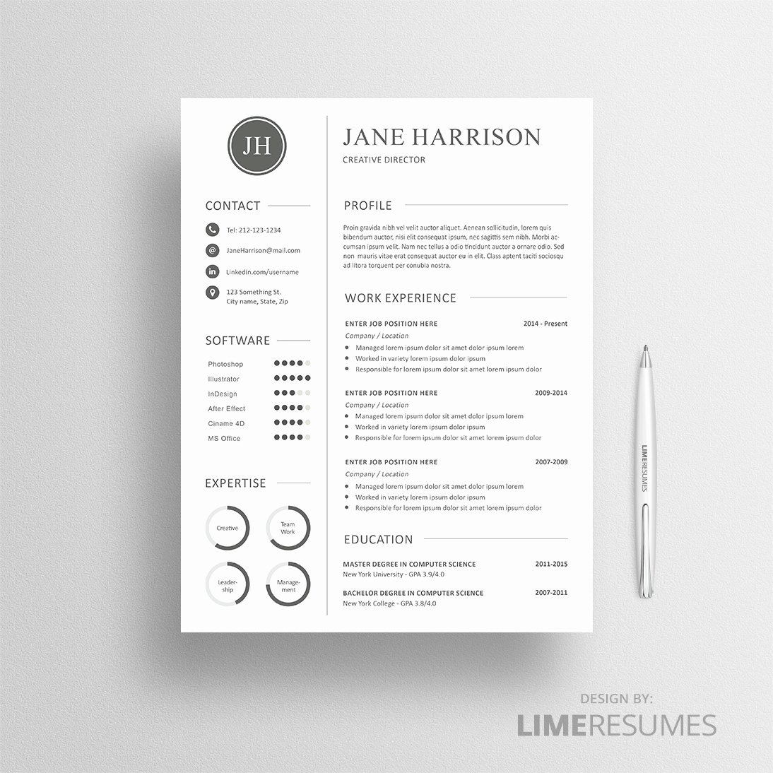 Matching Test Template Microsoft Word Beautiful Professional Cv Template Matching Cover Letter