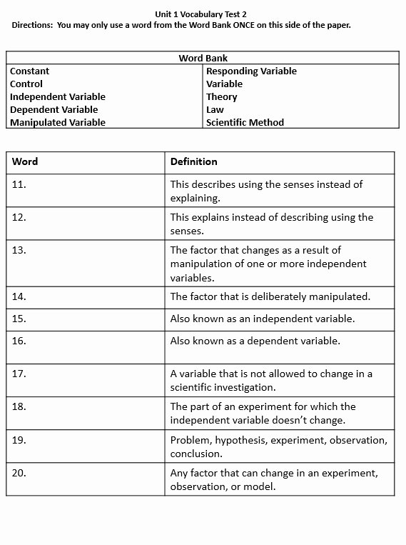 Matching Test Template Microsoft Word Fresh Beg Borrow and Teach Vocabulary Instruction and assessment