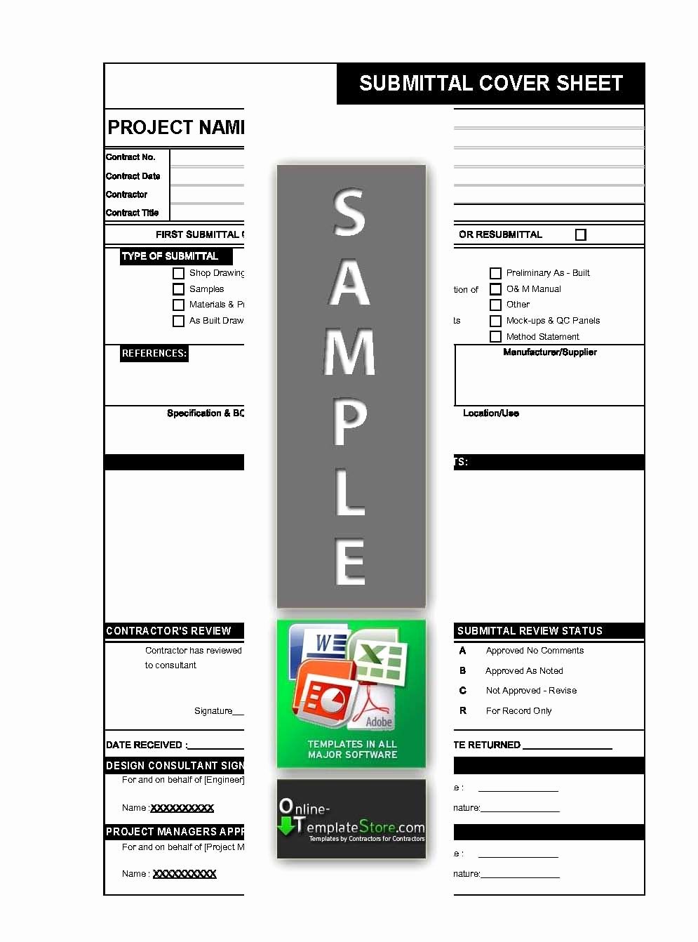 Material Transmittal form Unique Material Drawing Sample Document Submittal form In