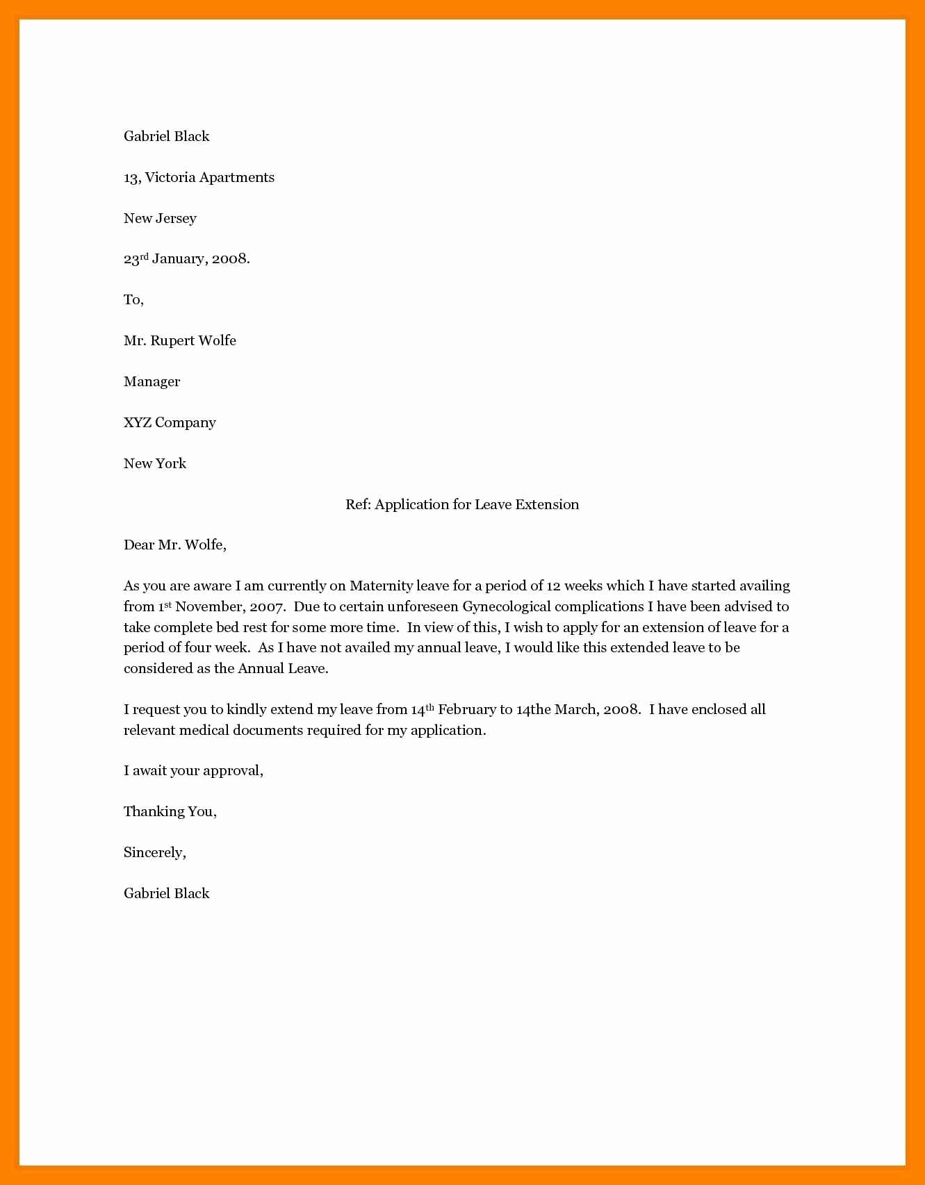 Maternity Leave Letter to Clients Beautiful New Maternity Leave Letter to Employer Template Uk