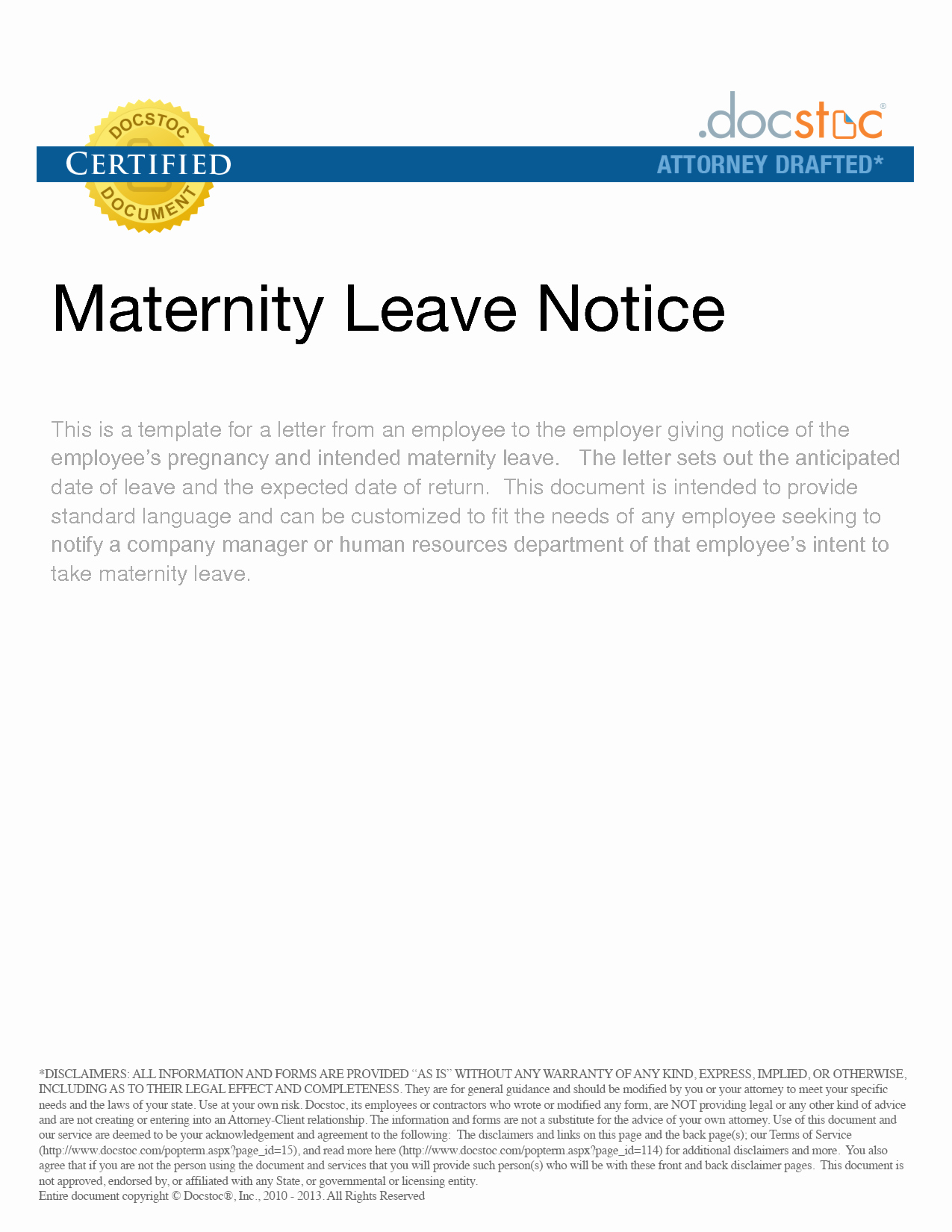 Maternity Leave Letter to Clients Inspirational Notice Template Category Page 12 Efoza