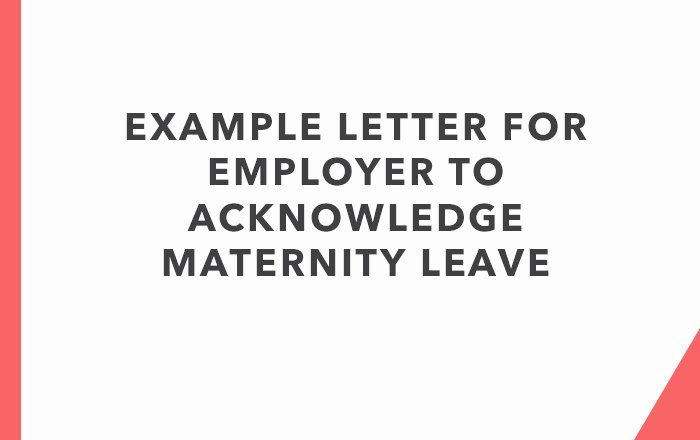 Maternity Leave Letter to Clients Luxury Letter for Employer to Acknowledge Maternity Leave Nhf