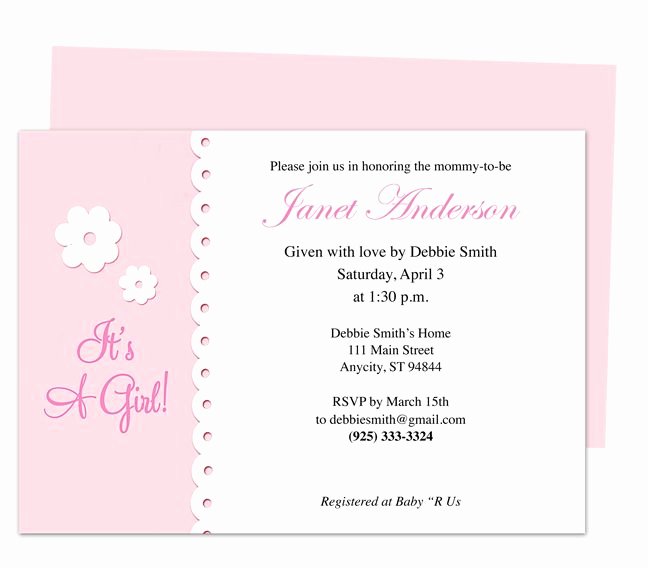 Media Announcement Template Inspirational 42 Best Baby Shower Invitation Templates Images On Pinterest