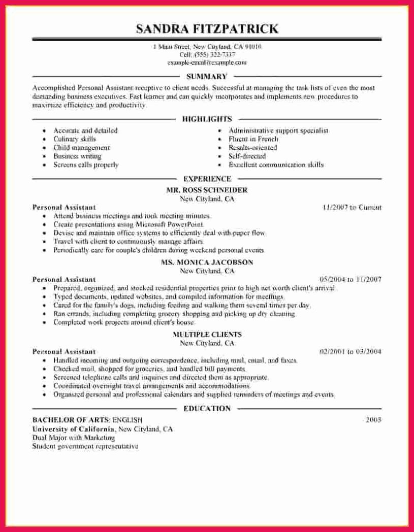 Medical assistant Externship Resume Best Of Personal Care assistant Resume