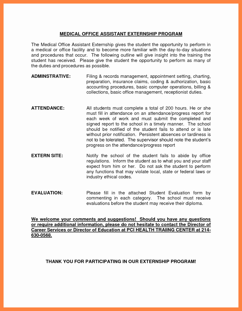 Medical assistant Externship Resume Fresh 7 Medical assistant Externship Resume