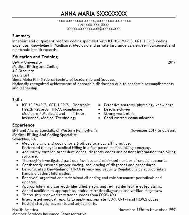 Medical Biller Resume Examples Lovely Discreetliasons