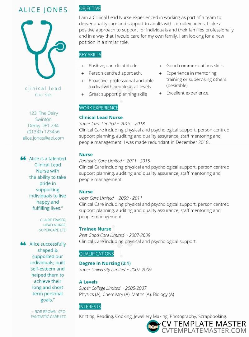 Medical Cv Template Word Inspirational Free Medical Cv Template In Microsoft Word Cv Template