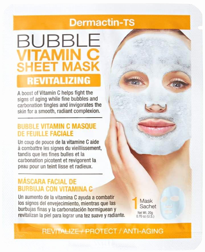 Medical Face Sheet Best Of Dermactin Ts Bubble Vitamin C Sheet Mask