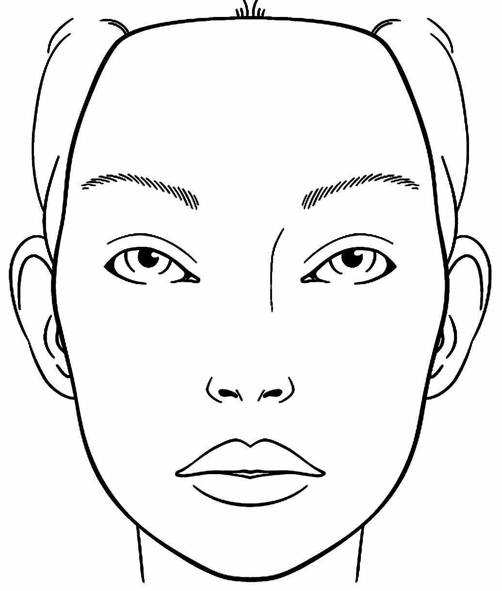 Medical Face Sheet Unique Makeup Face Coloring Pages Printable