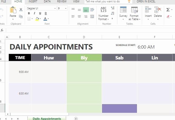 Medical Office Appointment Scheduling Template Lovely Patient Appointment Scheduling Template Excel