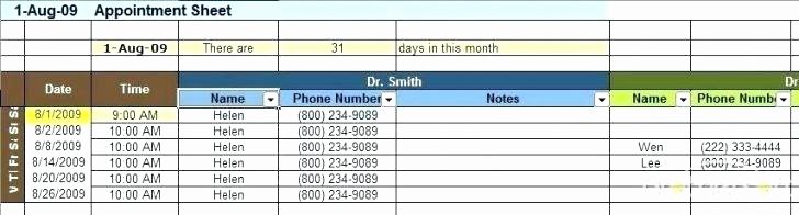 Medical Office Appointment Scheduling Template Luxury Medical Appointment Scheduling Template