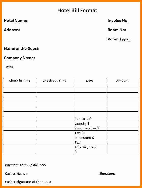 Medical Receipt Template Lovely 7 Medical Bill Receipt format Word