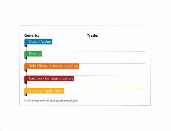 Medication Card Template Unique 10 Index Card Templates Jpg Vector Eps Illustrator