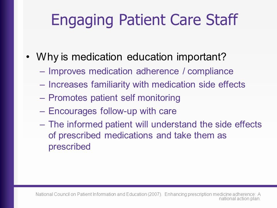 Medication Teaching Plan Elegant the Pharmacist’s Role In Improving the Bottom Line Ppt