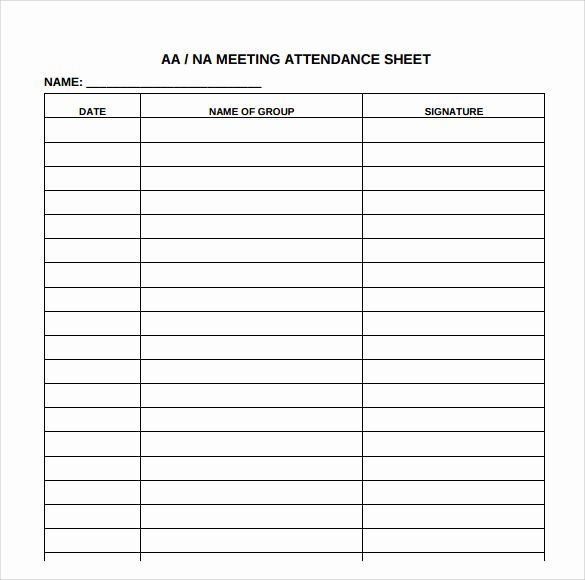 Meeting Brief Template Beautiful attendance Sheet Templates 10 Download Free Documents