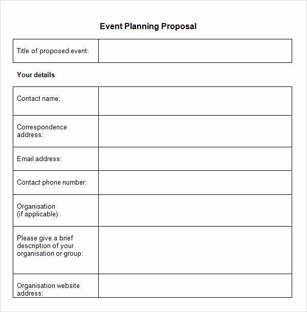 Meeting Rfp Template Fresh Sample event Proposal Template 15 Free Documents In Pdf