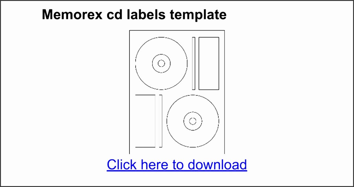 Memorex Cd Labelmaker Template Awesome 5 Memorex Cd Label Template software Free Download