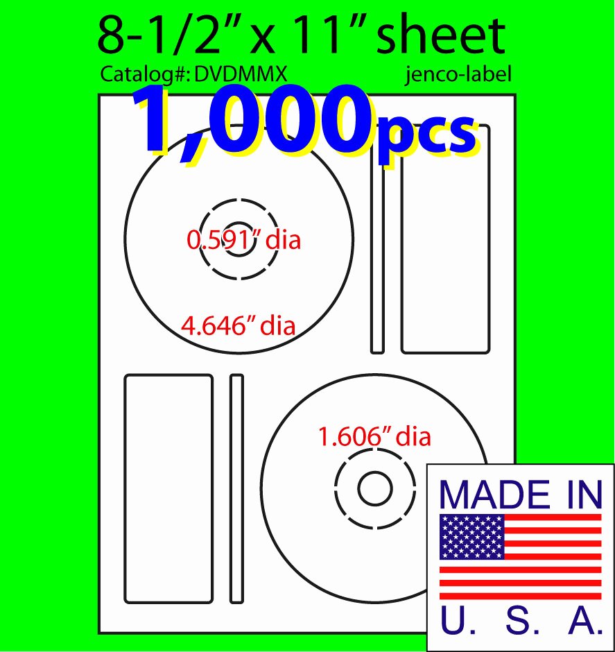Memorex Cd Labels Template Best Of 1 000 Memorex Patible Cd Dvd Labels Matte White Laser