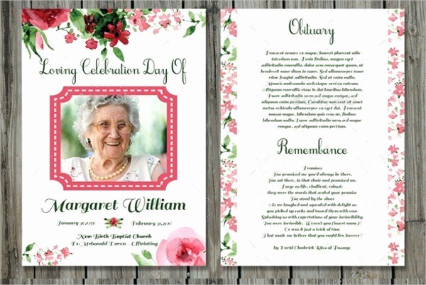 Memorial Card Template Fresh Funeral Prayer Cards Templates Free Download Aashe