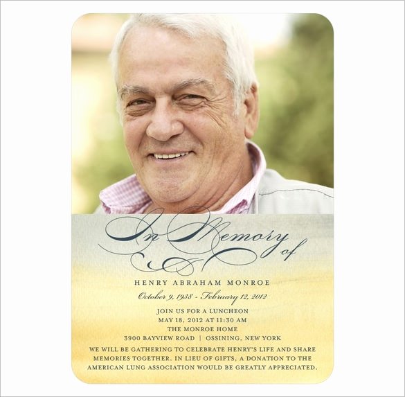 Memorial Cards Template Luxury 21 Obituary Card Templates – Free Printable Word Excel