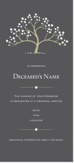 Memorial Service Invitations Templates Fresh Best 25 Memorial Services Ideas On Pinterest