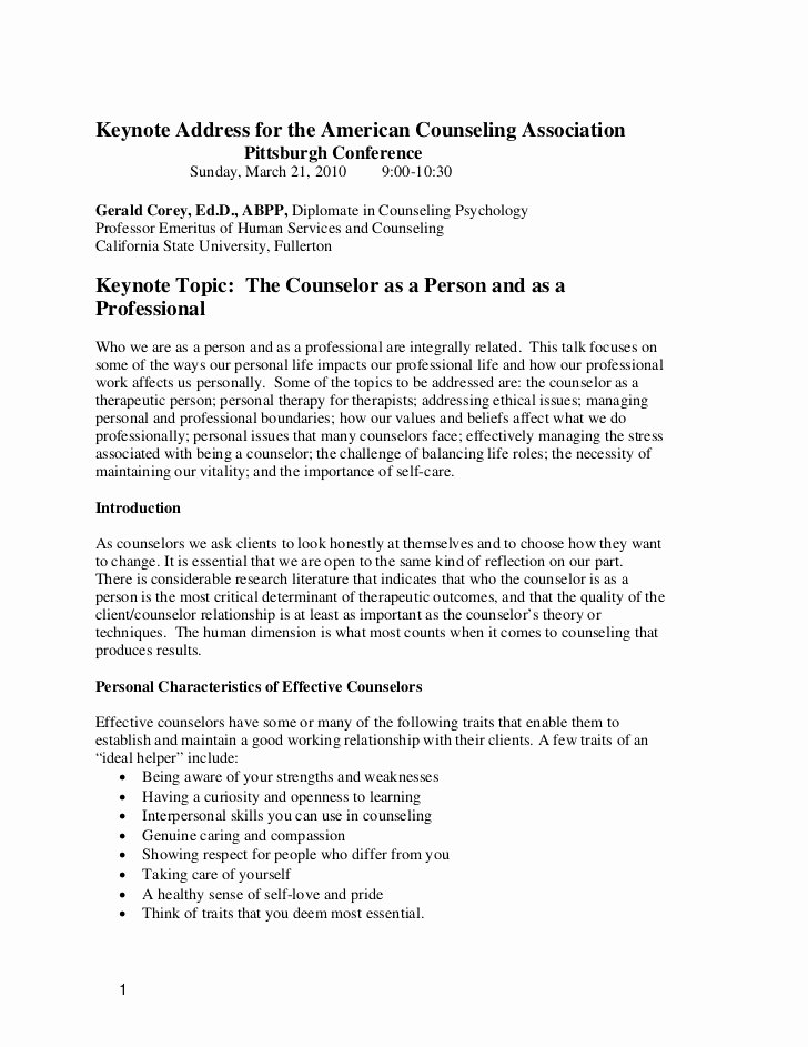 Mental Health Confidentiality Agreement Template Elegant Counselor as Person and Professionals