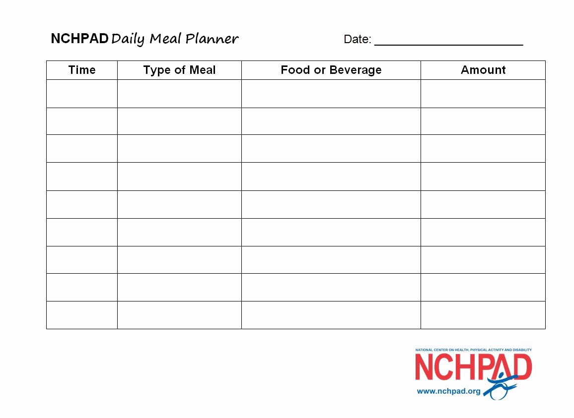 Menu Template Google Docs Best Of Meal Planner Template Weekly Excel Monthly Google Docs