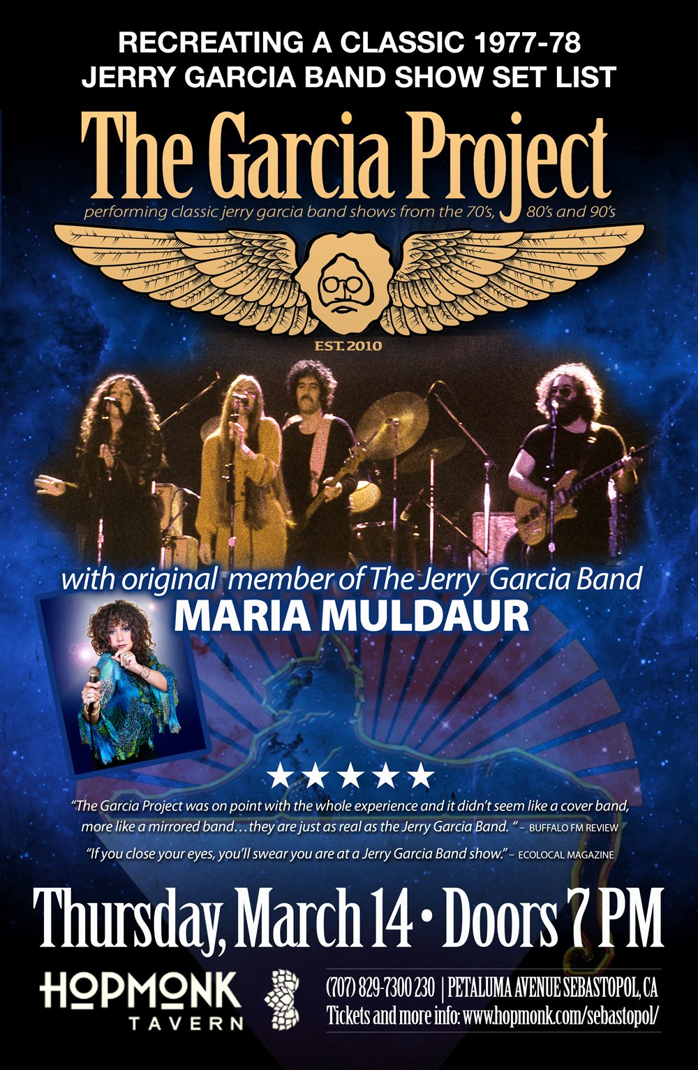 Message to Garcia Pdf Inspirational Buy Tickets to the Garcia Project W Maria Muldaur In