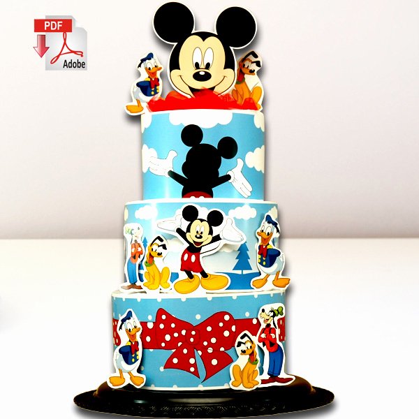 Mickey Mouse Cake Template Free Luxury Mickey Mouse Diaper Cake Diaper Cake Templates