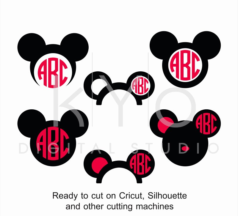 Mickey Mouse Cut Out Ears Beautiful Mickey Ears Svg Cut Files Disney Mouse Ears Svg Mouse Head