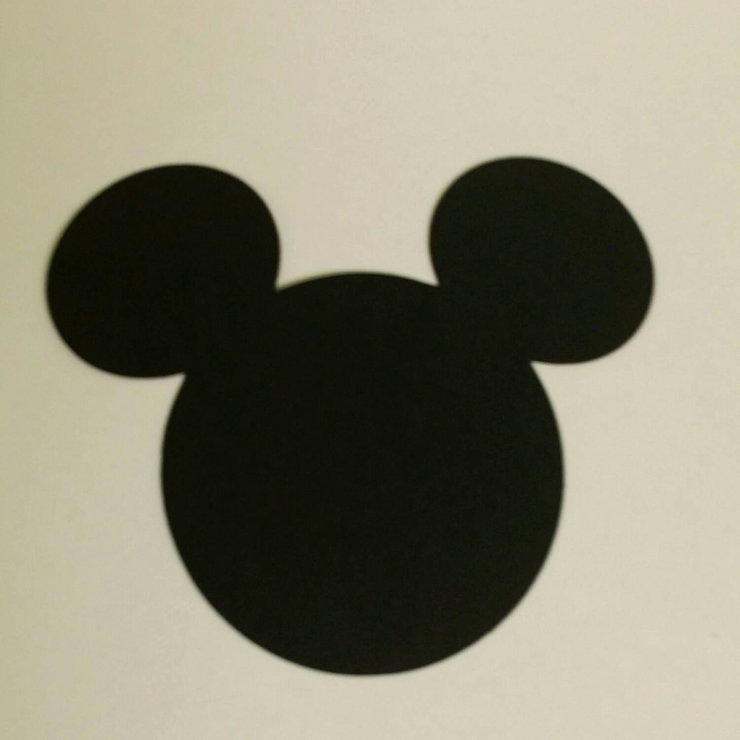 Mickey Mouse Cut Out Ears Elegant Mickey Mouse Cut Outs