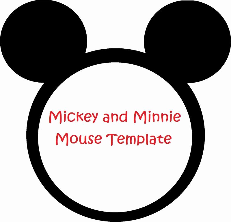 Mickey Mouse Cut Out Printable Awesome Minnie Mouse Cut Outs Printable