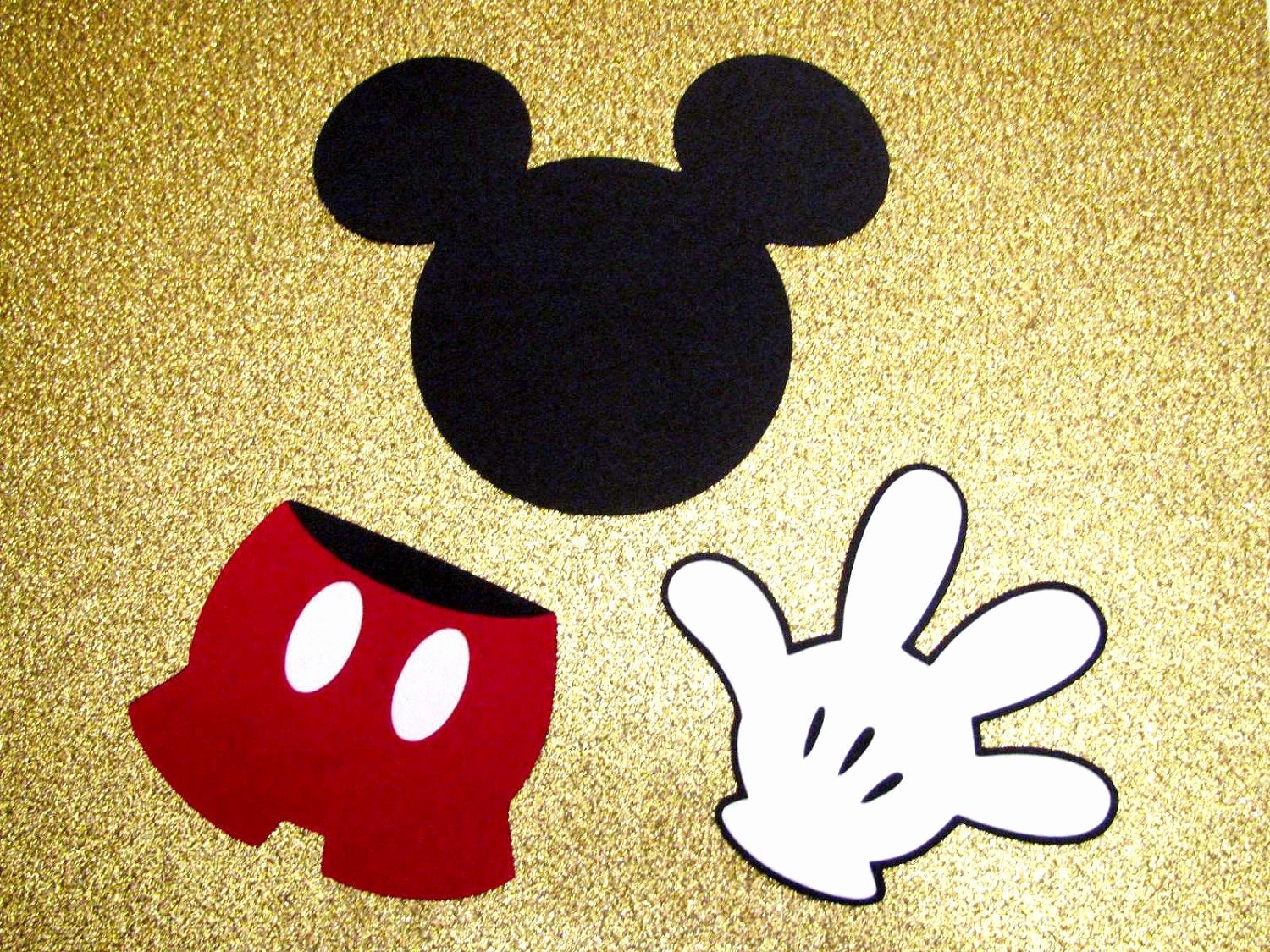 Download Mickey Mouse Cut Out Printable Fresh Mickey Mouse Die Cut Disney E...