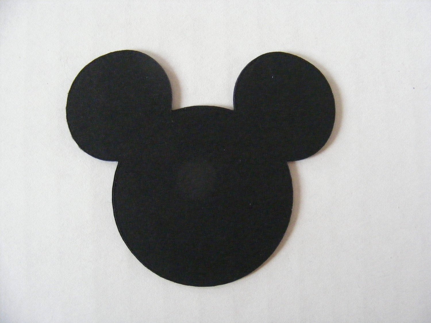 Mickey Mouse Head Cutout Template New Mickey and Minnie Mouse Head Die Cut Custom Listing for