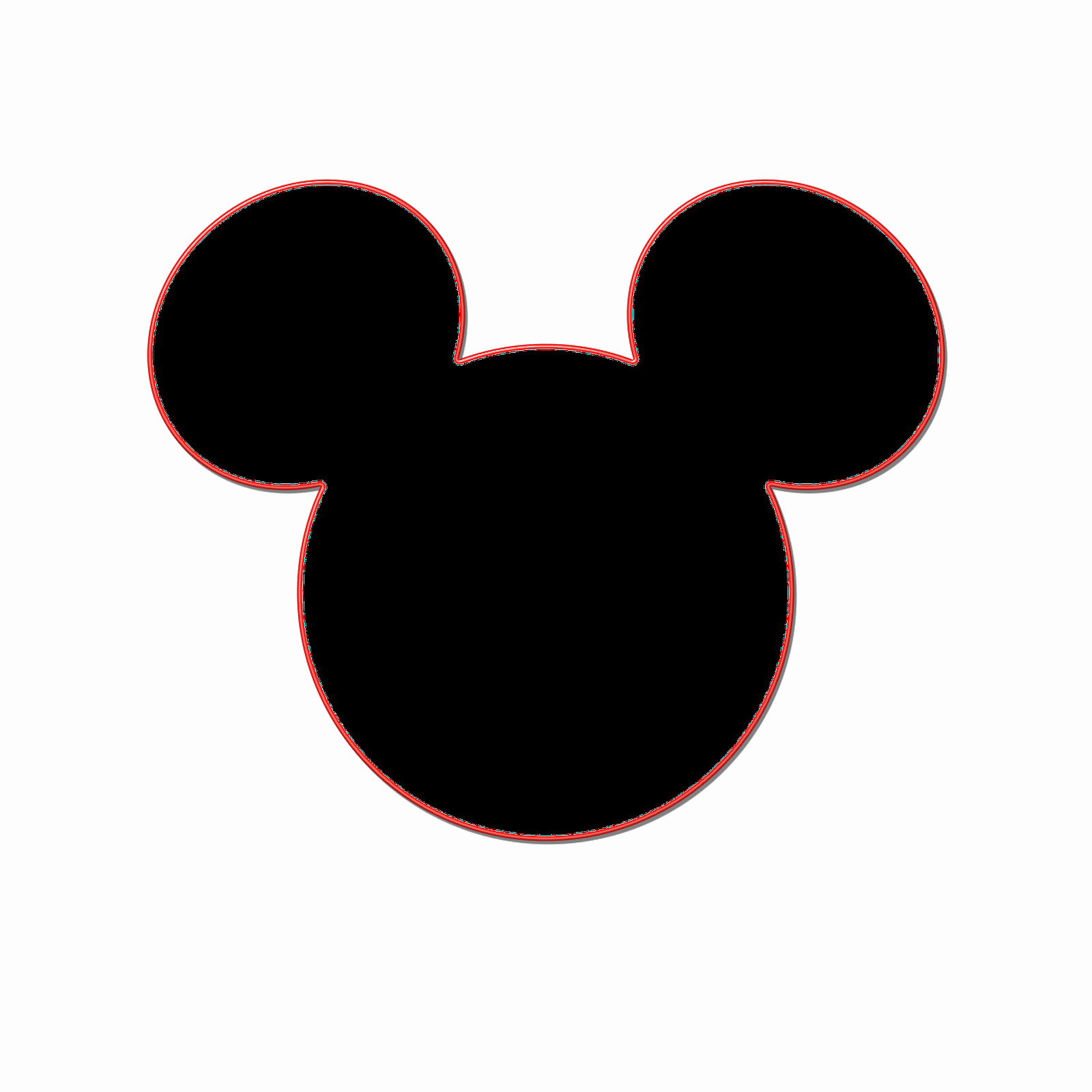 Mickey Mouse Head Template Awesome Printable Mickey Mouse Head Cliparts