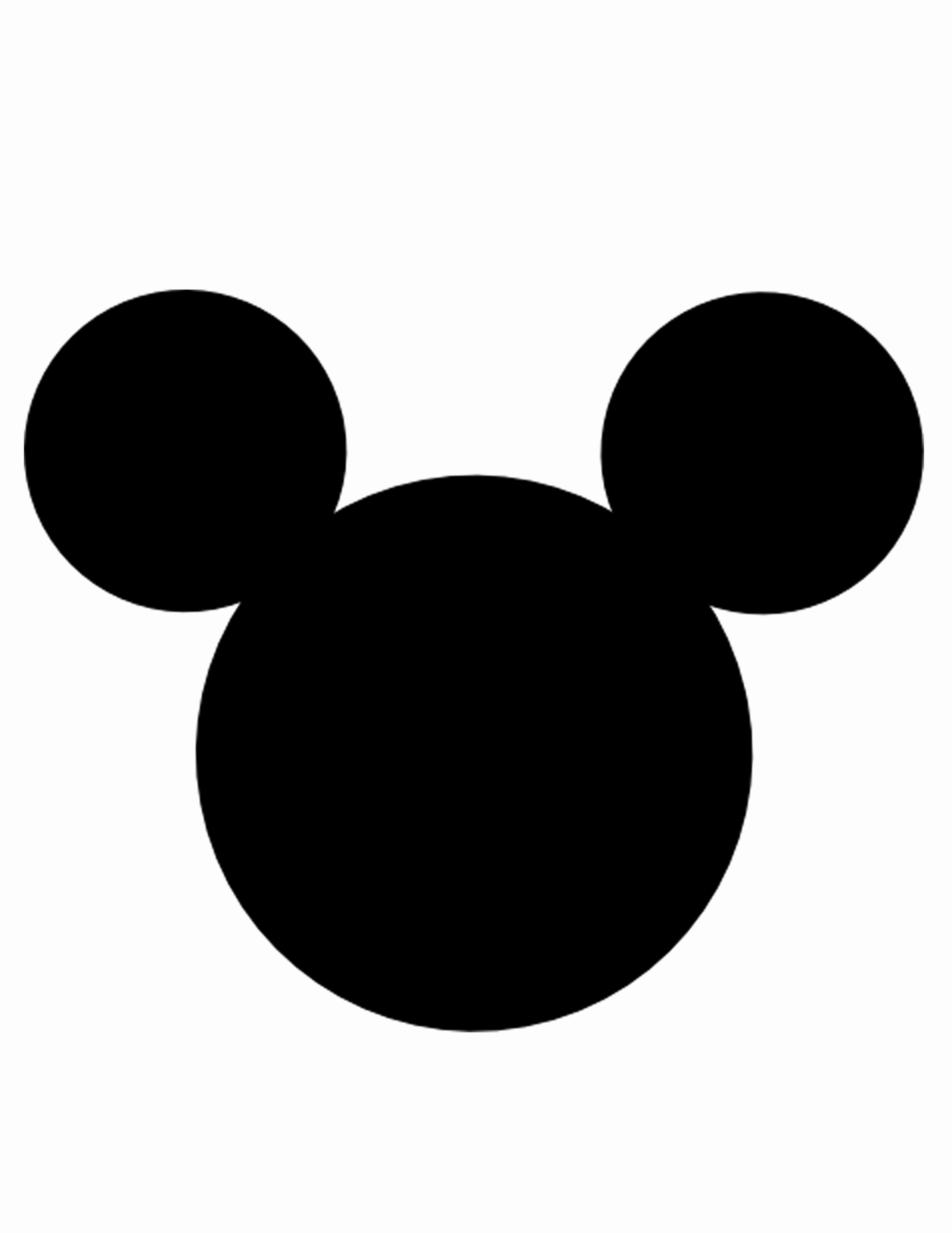 Mickey Mouse Head Template Fresh Free Mickey Head Download Free Clip Art Free Clip Art On