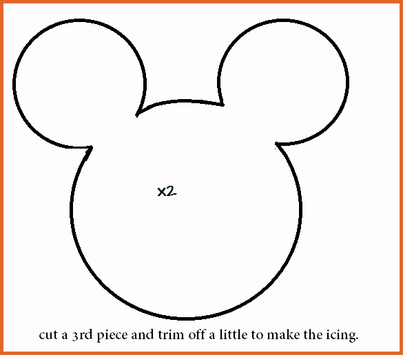 Mickey Mouse Head Template Lovely Mickey Mouse Head Template Free Download Clip Art Carwad